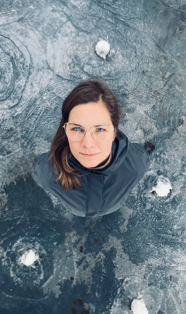 Kommunikationsdesignerin Sandra Pollmann, Gründerin von Shinsaco Design Studio